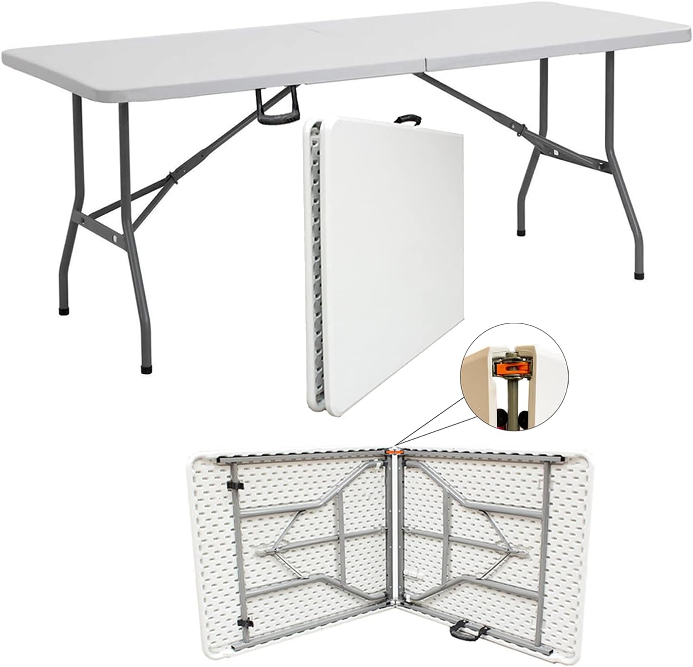 Denny Shop 4ft, 5ft & 6ft Camping Catering Heavy Duty Portable Folding