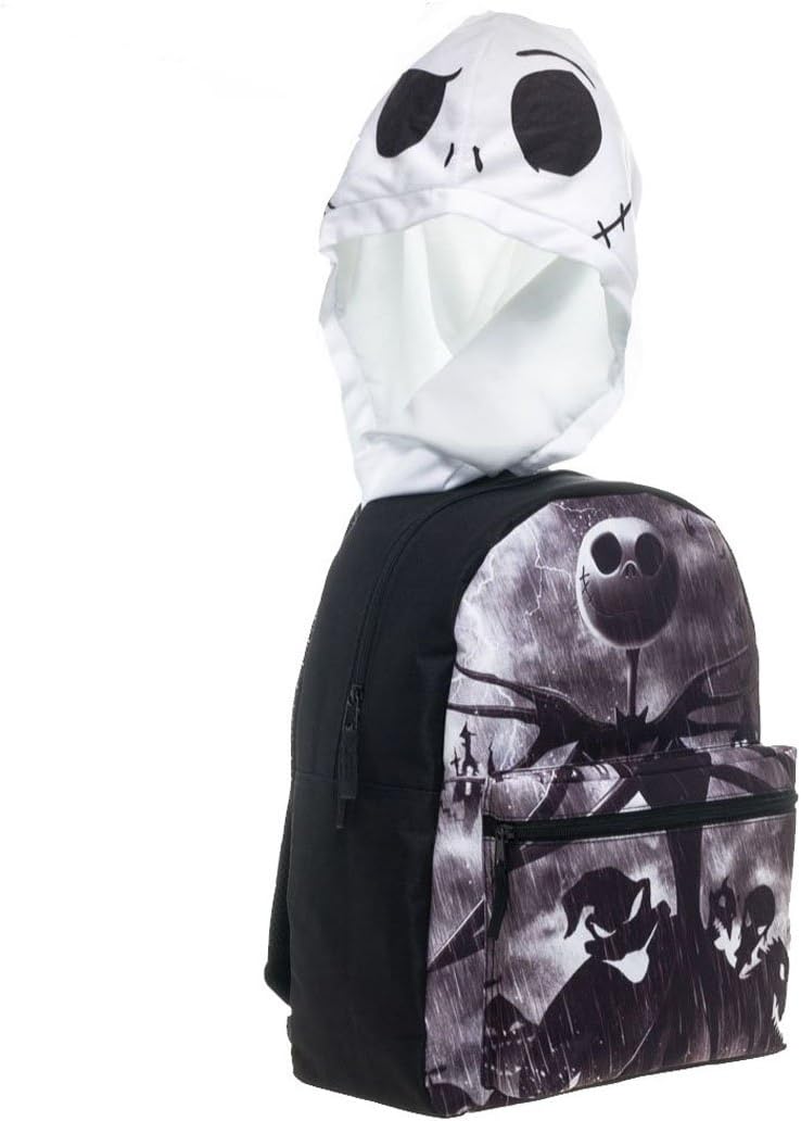 Disney The Nightmare Before Christmas Jack Skellington Suit Up Hooded Backpack