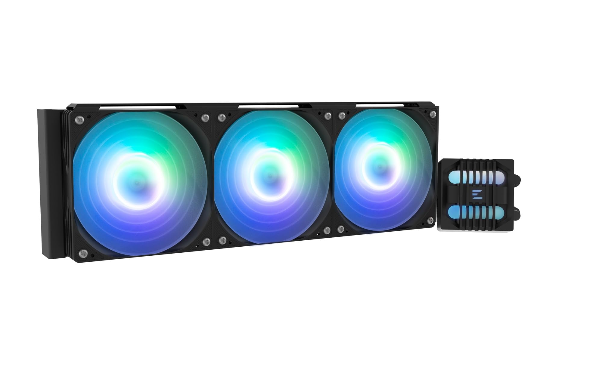 Amazon | ZALMAN ALPHA2 SE A36 Black 360mmサイズ ARGB対応 簡易水冷