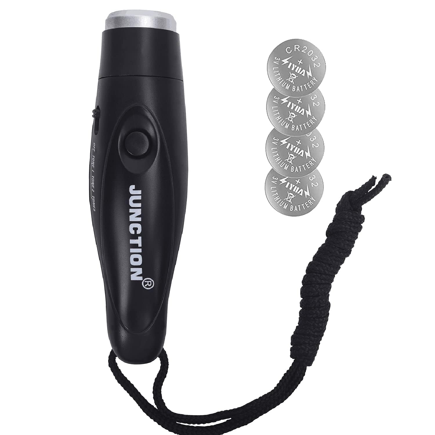 6 Fischietti Di Emergenza Ad Alta Frequenza Con Cordino Riflettente Regolabile E Clip - Arancione Fluorescente Per Outdoor