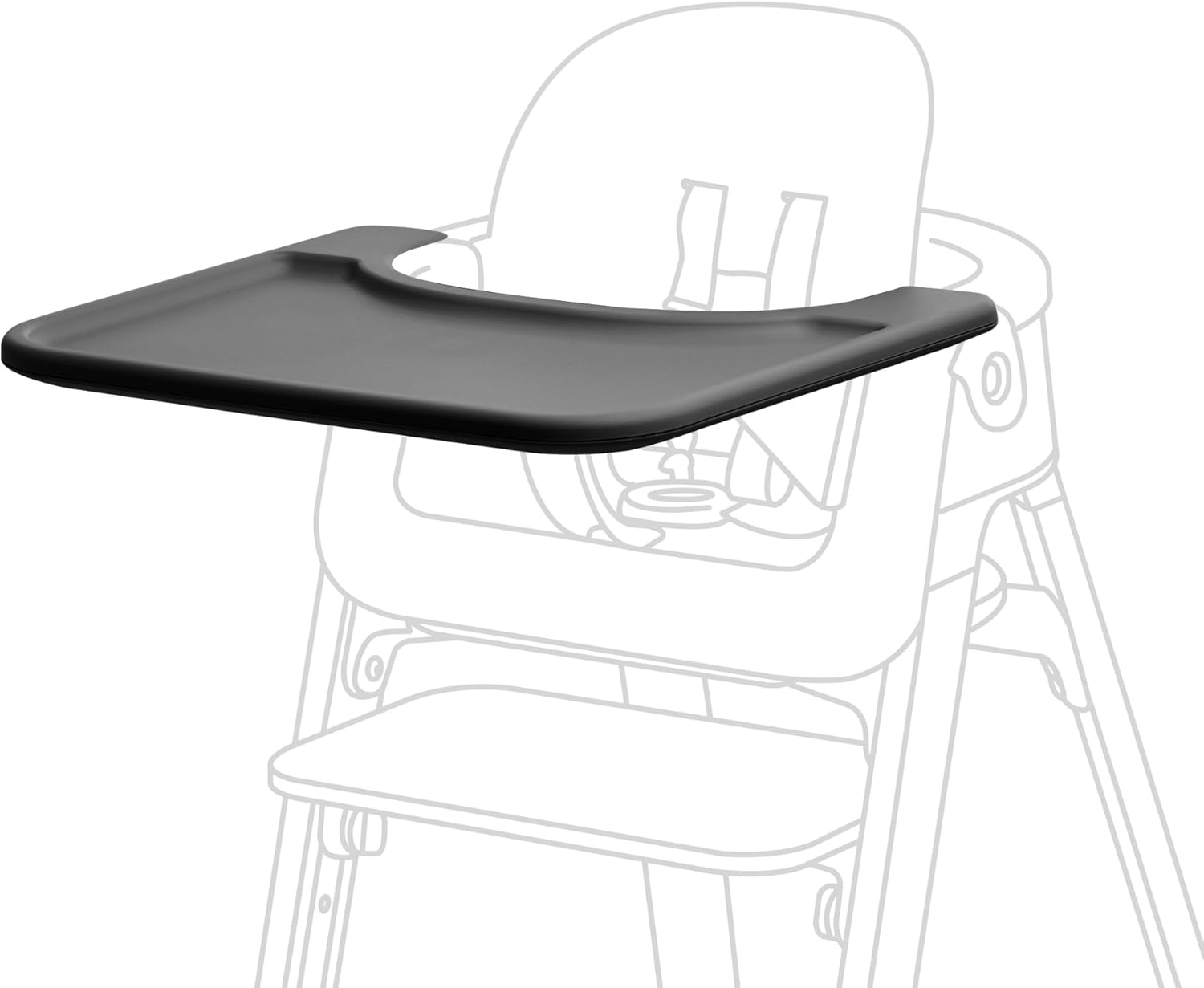 Tablette amovible pour chaise haute Steps noir - Stokke : Amazon.fr