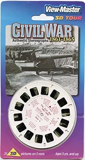 The Civil War - Authentic Stereographs 1861-1865 - Classic ViewMaster - 3 Reels on Card- NEW