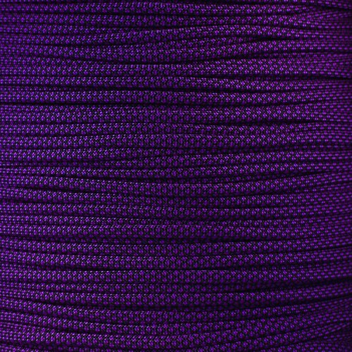Paracord Planet 50 Foot Hanks of 550 Type III 7 Strand Paracord (Acid Purple Diamond 50 Feet)