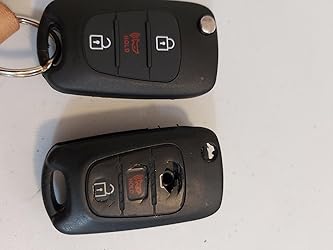 Fits 2012-2014 Kia Rio / 2010-2013 Kia Soul Flip Key Fob Remote Case Shell