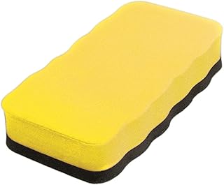 Dowling Magnets Magnetic Whiteboard Eraser (ONE ERASER): Solid Rectangle. Dry Eraser/Wet Eraser/Dry Erase Eraser/Chalk Eraser/Chalkboard Eraser/Dry Erase Board Eraser/White Board Eraser. Item 735200.