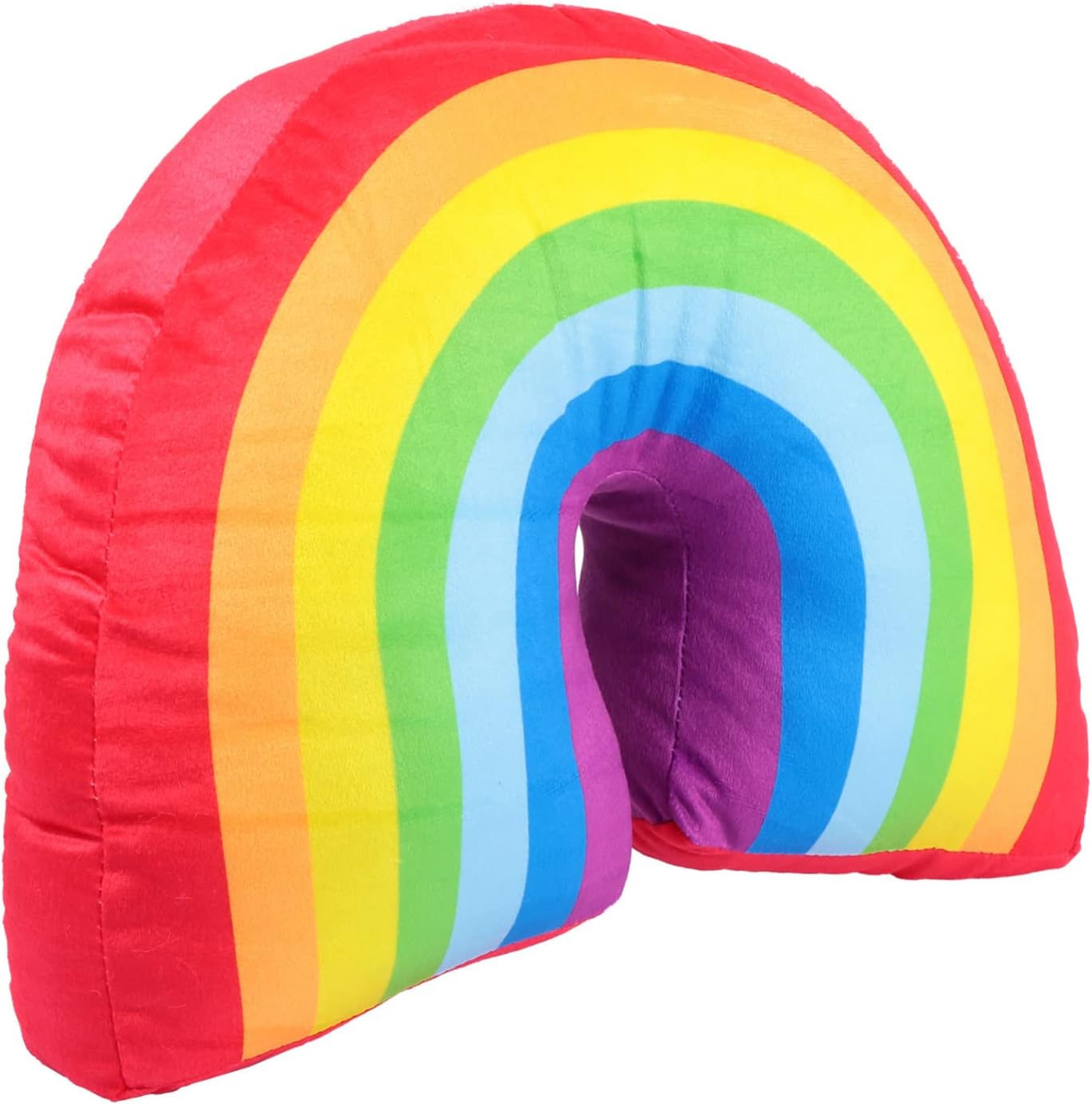 Ipetboom Nursery Decor Plush Rainbow Pillow Modern Decor Soft Cushion Car Pillow