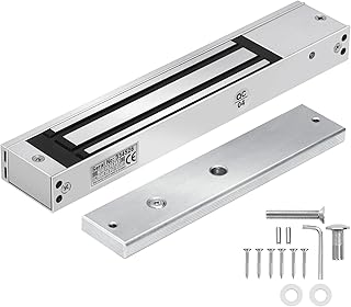 Upgrade 600lbs Electric Magnetic Electromagnetic Lock Holding Force for Access Control,OutSwinging Door Access Control System,Single Door 12V
