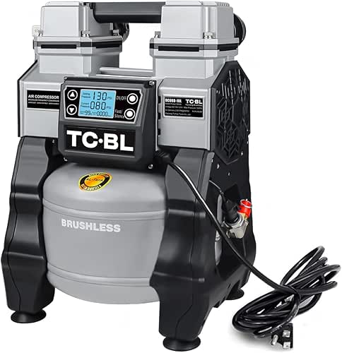 TC·BL Oil free Air Compressor 1.3HP Ultra Quiet Air Compressor