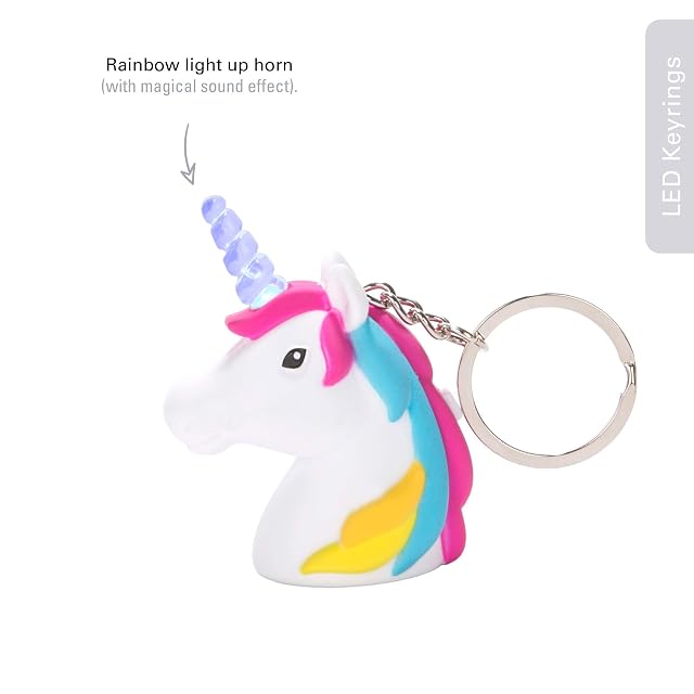 Foto 5 de 7 de Llavero led en forma de unicornio