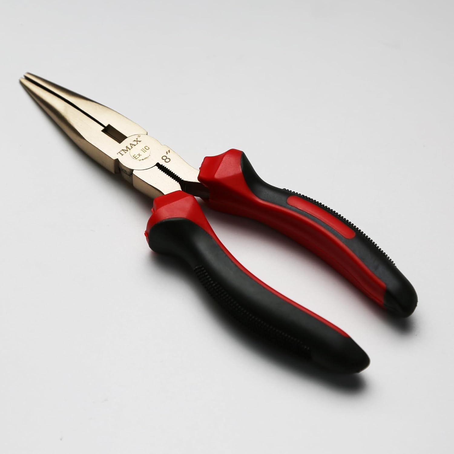 Non-Sparking 8 Inch Long-Nose Plier, Aluminum-Bronze Non Spark, Spark Free Safety, Non-Magnetic and Corrosion-Resistant