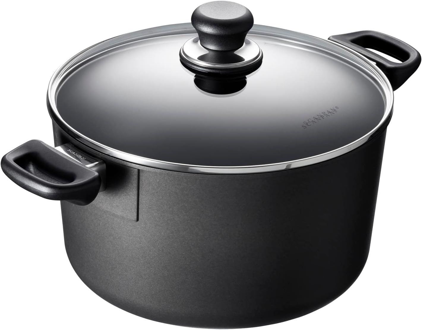 Scanpan Classic Induction 7 QT Nonstick Dutch Oven with Lid – Compatible with All Cooktops, Induction Ready, Metal Utensil Safe, Oven Safe to 500°F, Dishwasher Safe