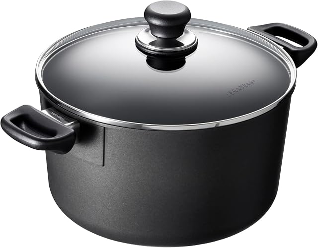 Scanpan Classic Induction Dutch Oven, 7 Qt, Black