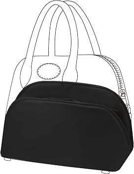 DGAZ Silk Purse Organizer Insert Fits Bolide bag,Silky Smooth Bag Organizer,Luxury Handbag & Tote ShaperBlack,Bolide 21