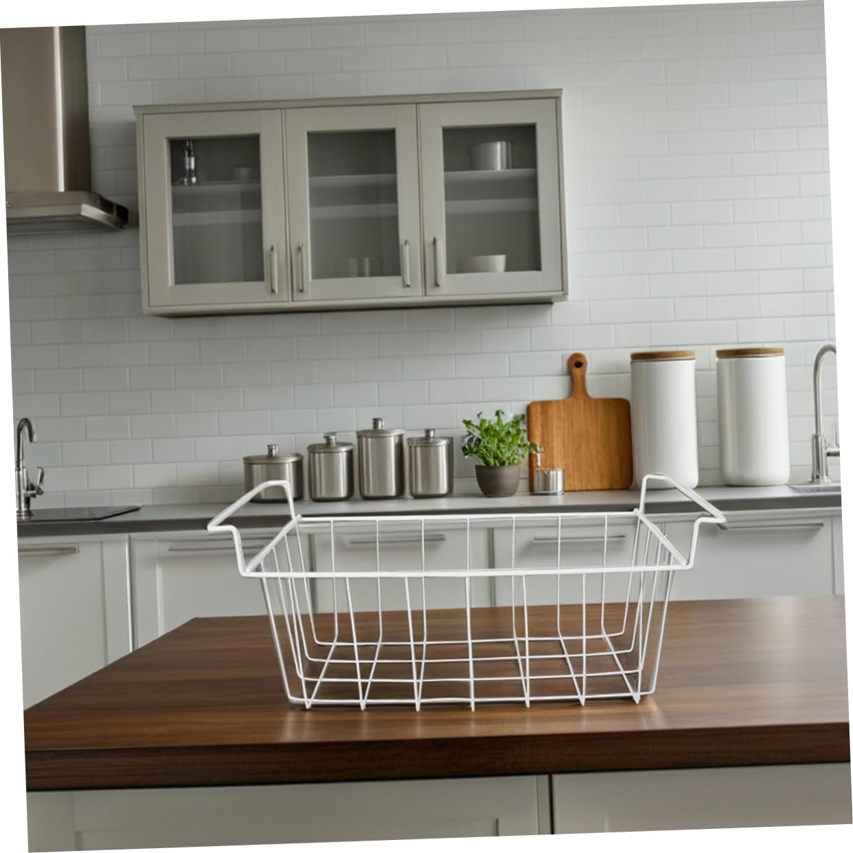 Durable Hanging Organizer for Deep Freezer and Refrigerator Antislip Design for Space Optimization and Secure Storage for Kitchen Pantry