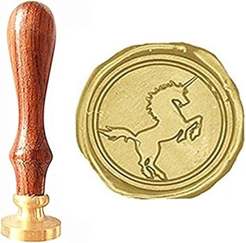 Leaping Unicorn Wax Seal Sealing Stamp Wedding Invitation Christmas Card Gift Wrapping Package Sealing Wax Stamp Snail Mail Sealing Wax Seal Stamp Set
