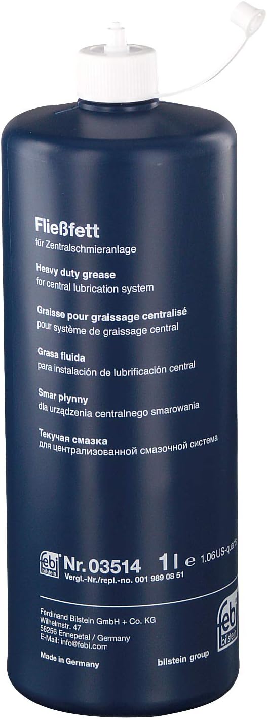 febi bilstein 03514 Heavy Duty Grease for Central Lubrication System, Pack of one