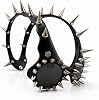 ICARA Gafas de Sol Punk con Púas para Hombre y Mujer, Góticas Steampunk con Remaches, Protección UV400 para Rave y Cosplay 5