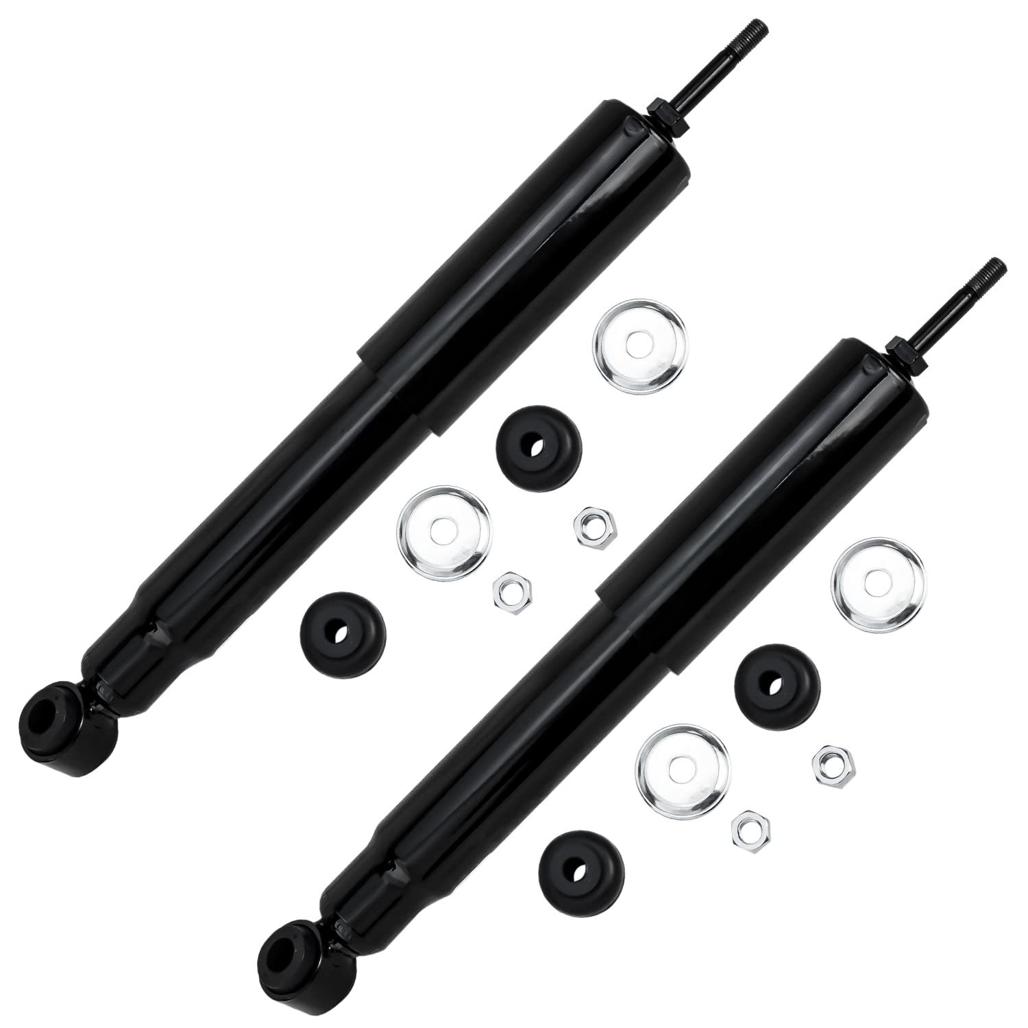 Detroit Axle - 2WD Front 2pc Shock Absorbers for F-250 F-350 Super Duty