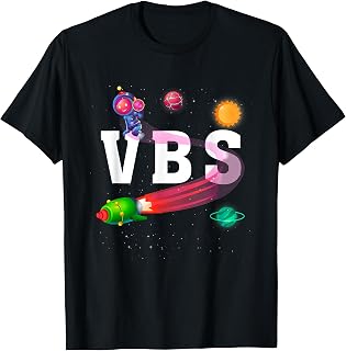 Kids VBS Crew Vacation Bible School Space Astronaut T-Shirt