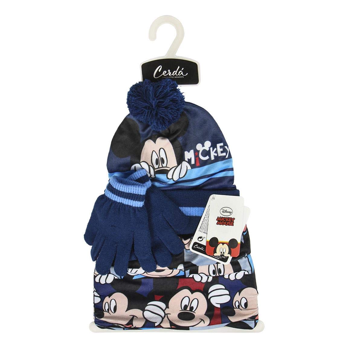 CERDÁ LIFE'S LITTLE MOMENTS CONJUNTO 3 PIEZAS MICKEY para Niños, unisex