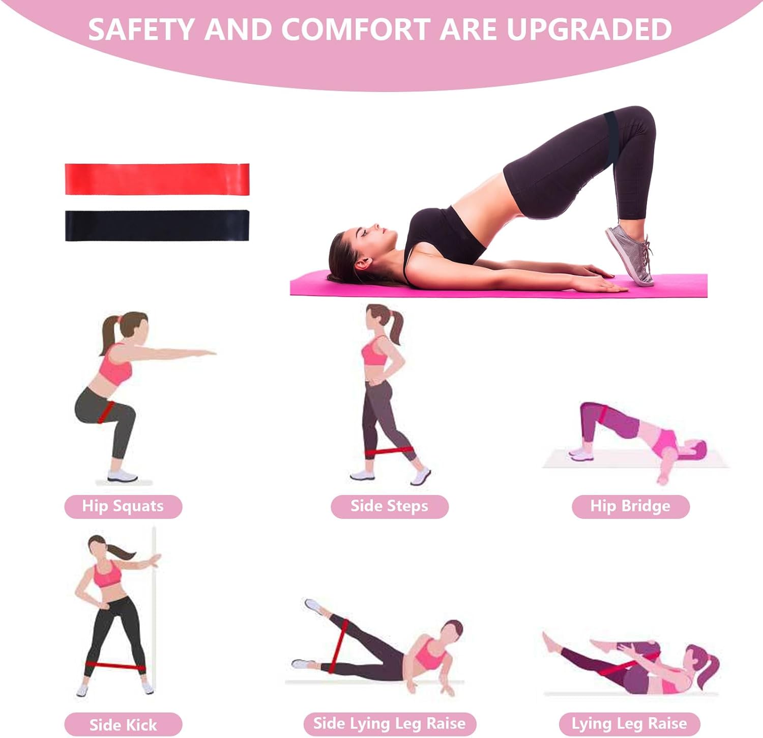 Yoga Stretching Strap, Adjustable Height Leg Stretch Strap Waist Back Stretch Band Aerial Yoga Anti-gravity Inversion Exercises Door Flexibility Tensile Trainer for Rehab Pilates Dance Splits