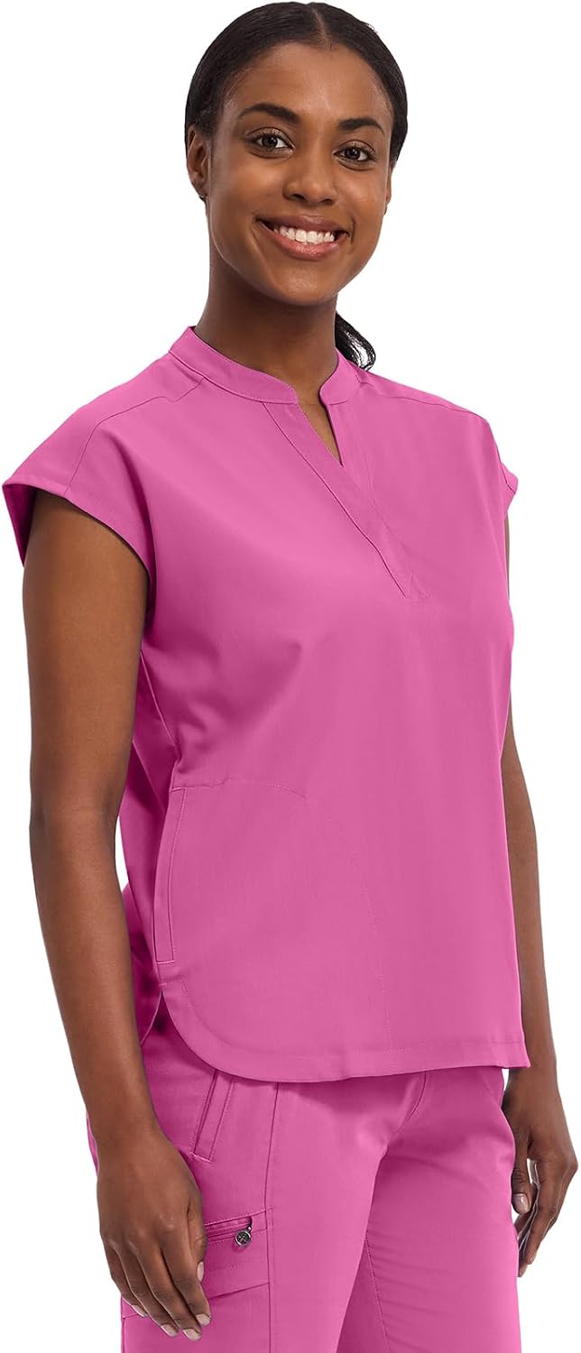 Healing Hands Purple Label Women's Scrub Top with Dolman Sleeves 2 Pockets image 5