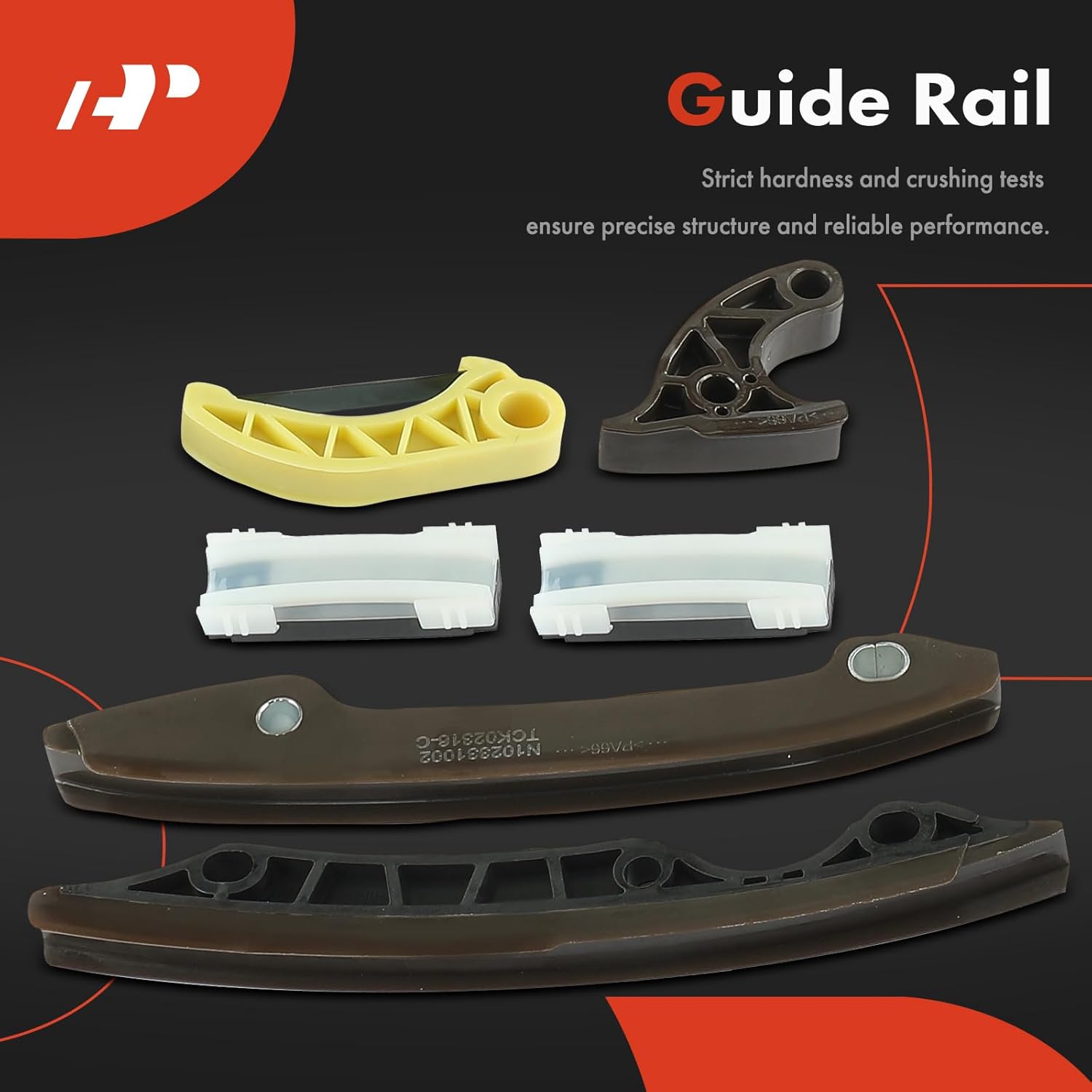 A-Premium 21PCS Engine Timing Chain Kit W/Sprocket & Tensioner & Guide Compatible with Mercedes-Benz - 2015 C350/C400/ML350/ML400, 2015-2016 CLS400/GL450/SL400/SLK350, E350/E400/GLK350 - V6 3.0L 3.5L