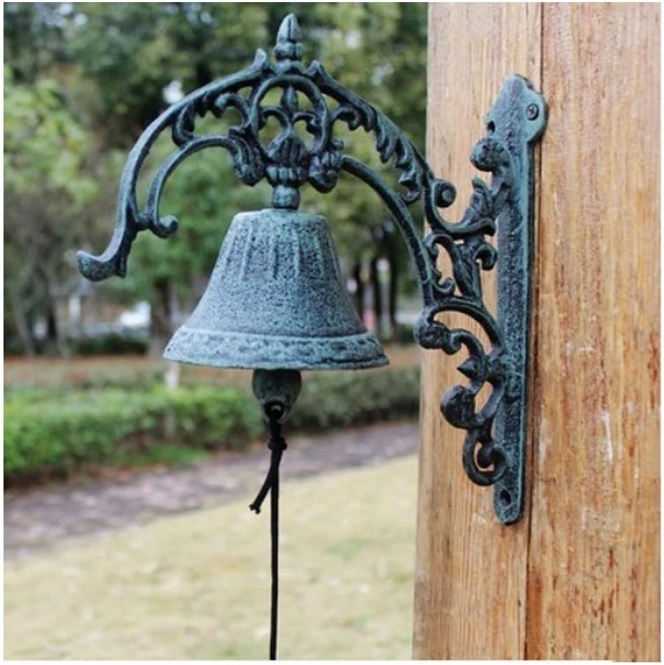 Cast Iron Doorbell Dinner Bell Antique Doorbell Decorative Doorbell Ornaments Cast Iron Wrought Iron Hitting Bells Shop Coffee Shop Decoration Chimes