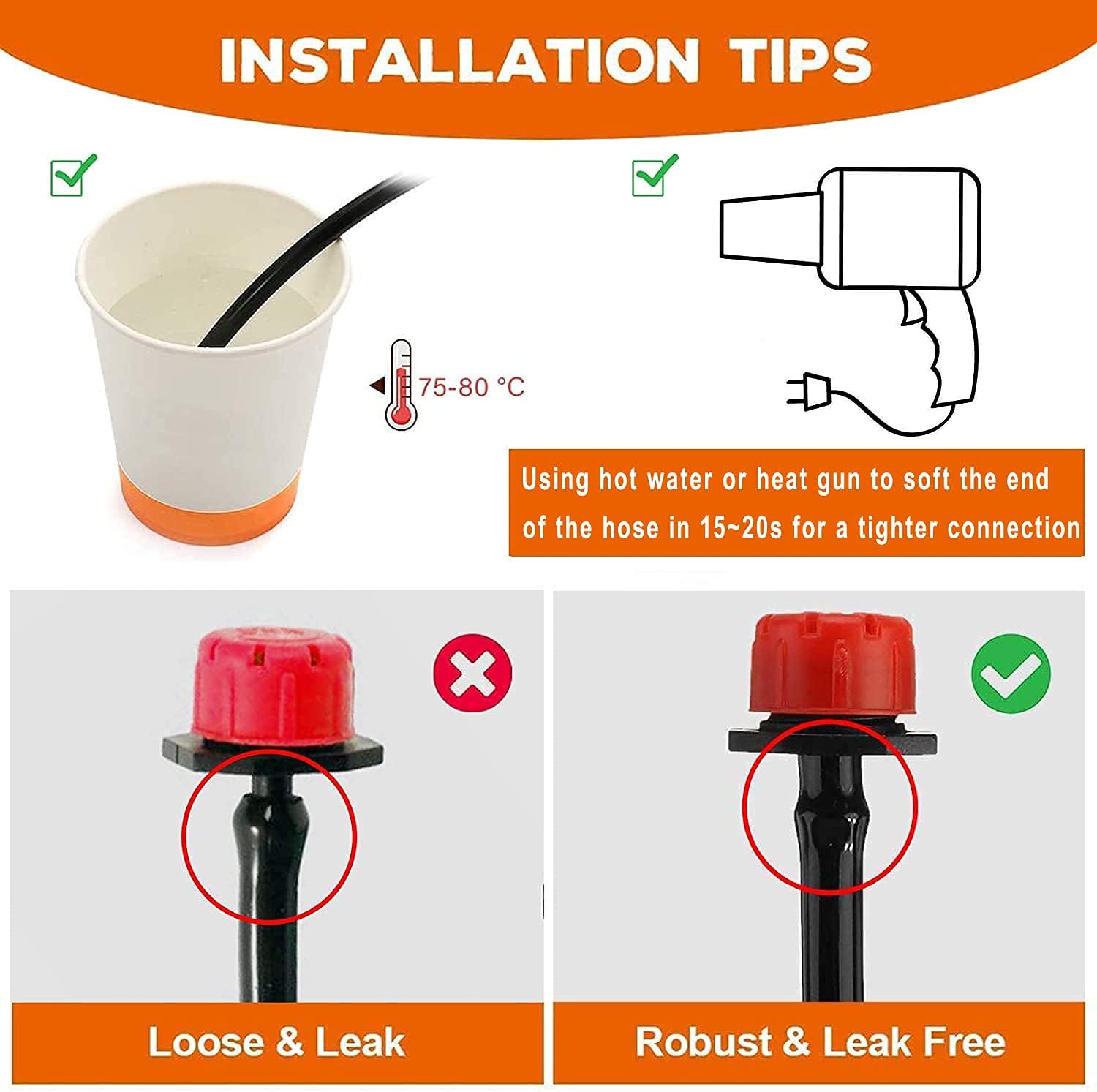 Garden Irrigation Drip Kit, 100ft/30M Plant Automatic Watering System - Micro DIY Irrigation Tubing Kits, Blank Distribution Hose Atomizing Nozzles Drippers for Greenhouse, Flower Bed,Patio,Lawn : Patio, Lawn & Garden