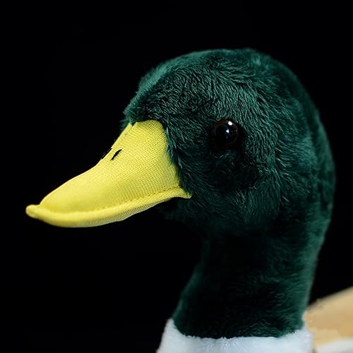Miniatura 4 de lilizzhoumax Animal de peluche de pato real, peluche súper suave, juguetes para niños, juguetes para niñas, regalo para niños, almohada de pato,