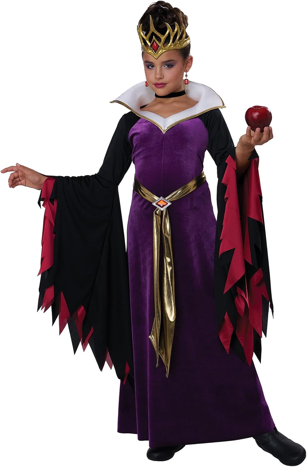 California Costumes, Girls' Evil Queen Cosplay Dress