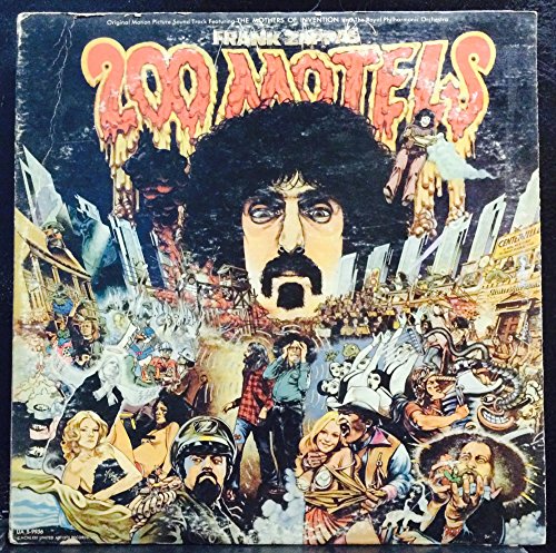 FRANK ZAPPA 200 motels 2 LP Used_VeryGoodUAS 9956 Stereo USA 1971 The Mothers UA