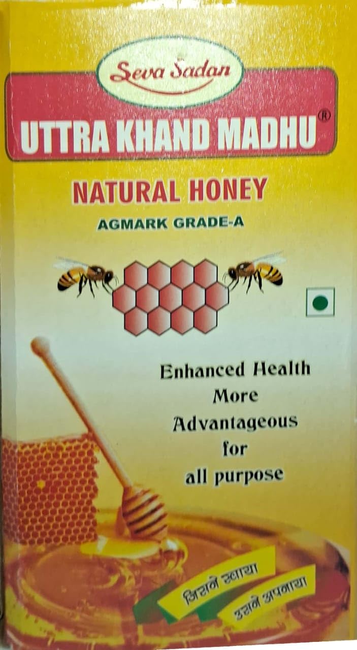 Uttarakhand Madhu Natural Honey, Agmark Grade A, All Purpose 1Kg-image-37