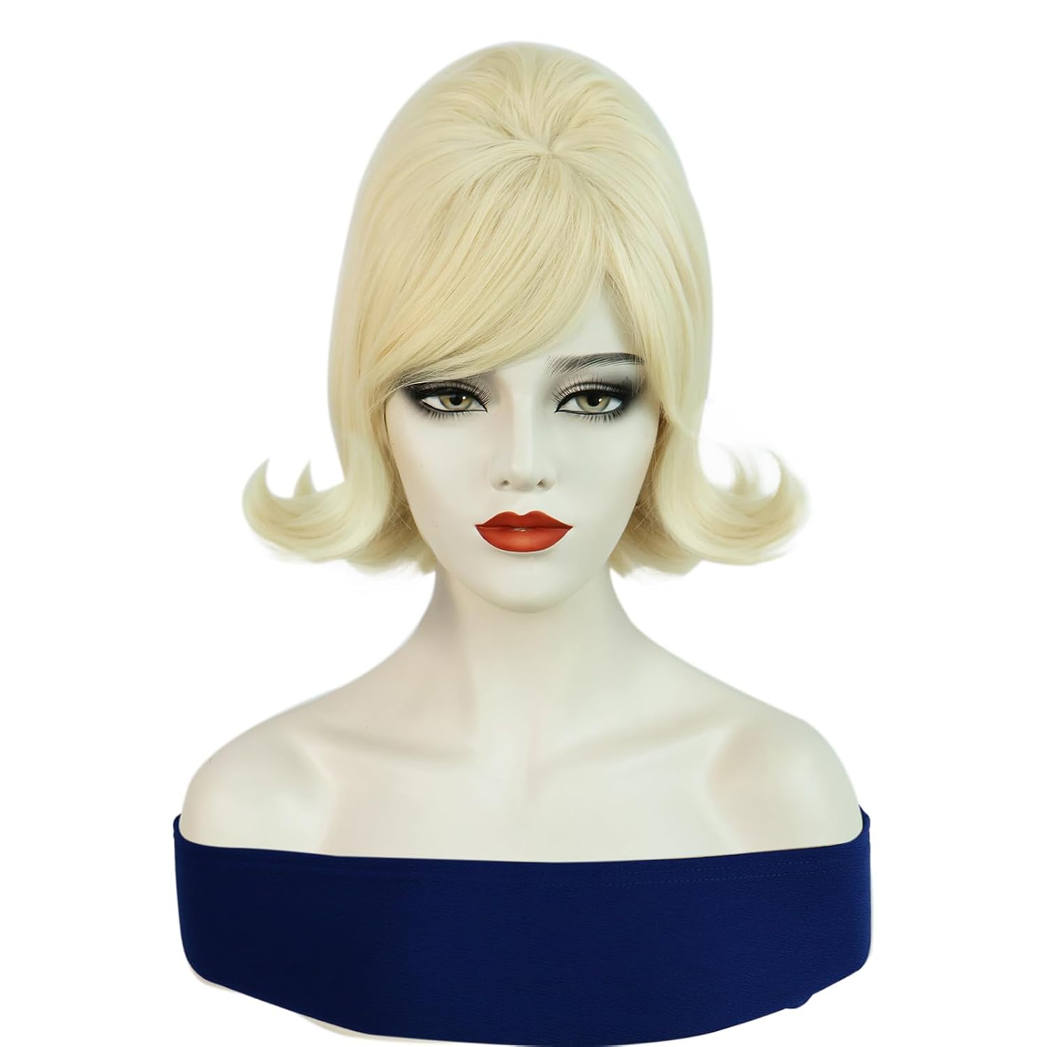 Beehive Vintage Cosplay Wigs for Women Halloween Party Costume (3#)