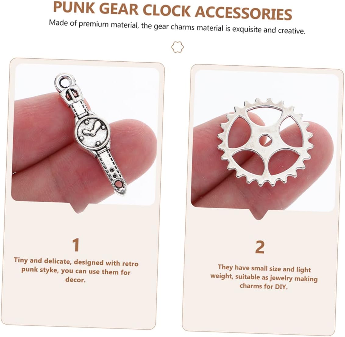 Metal DIY Charms Alloy Gear Jewelry Accessory for Necklace Making