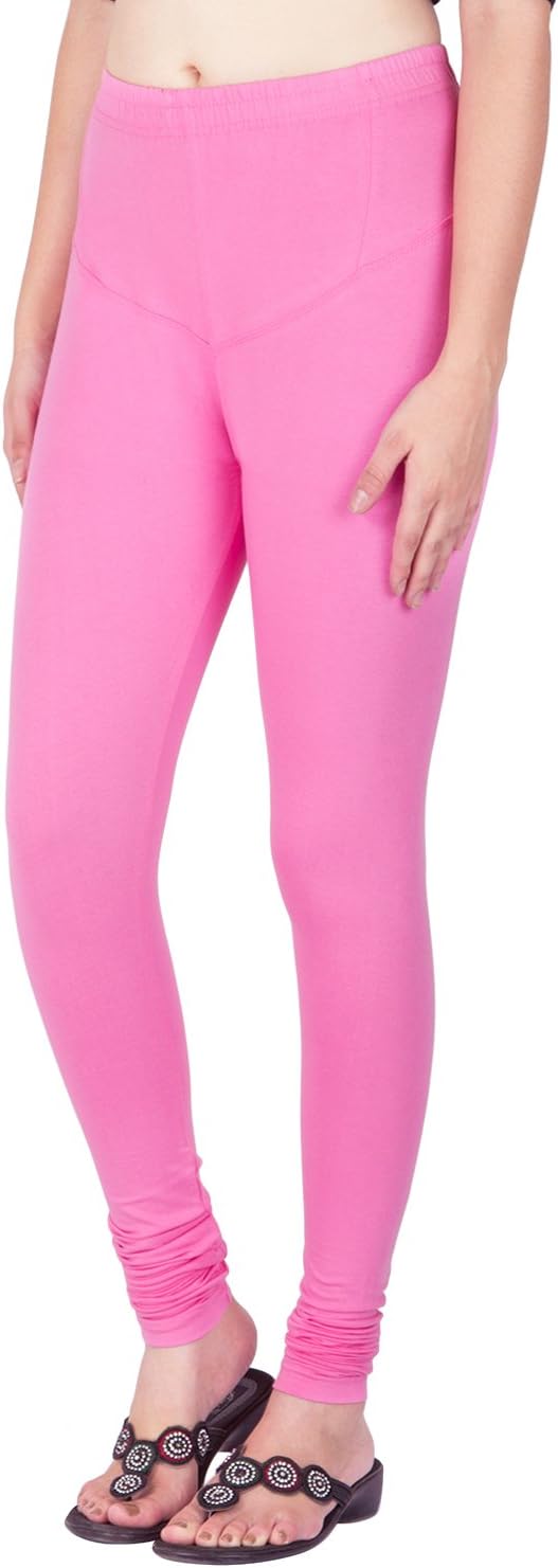 SARJANA Women Cotton Churidar Leggings Authentic Casual Yoga Pants
