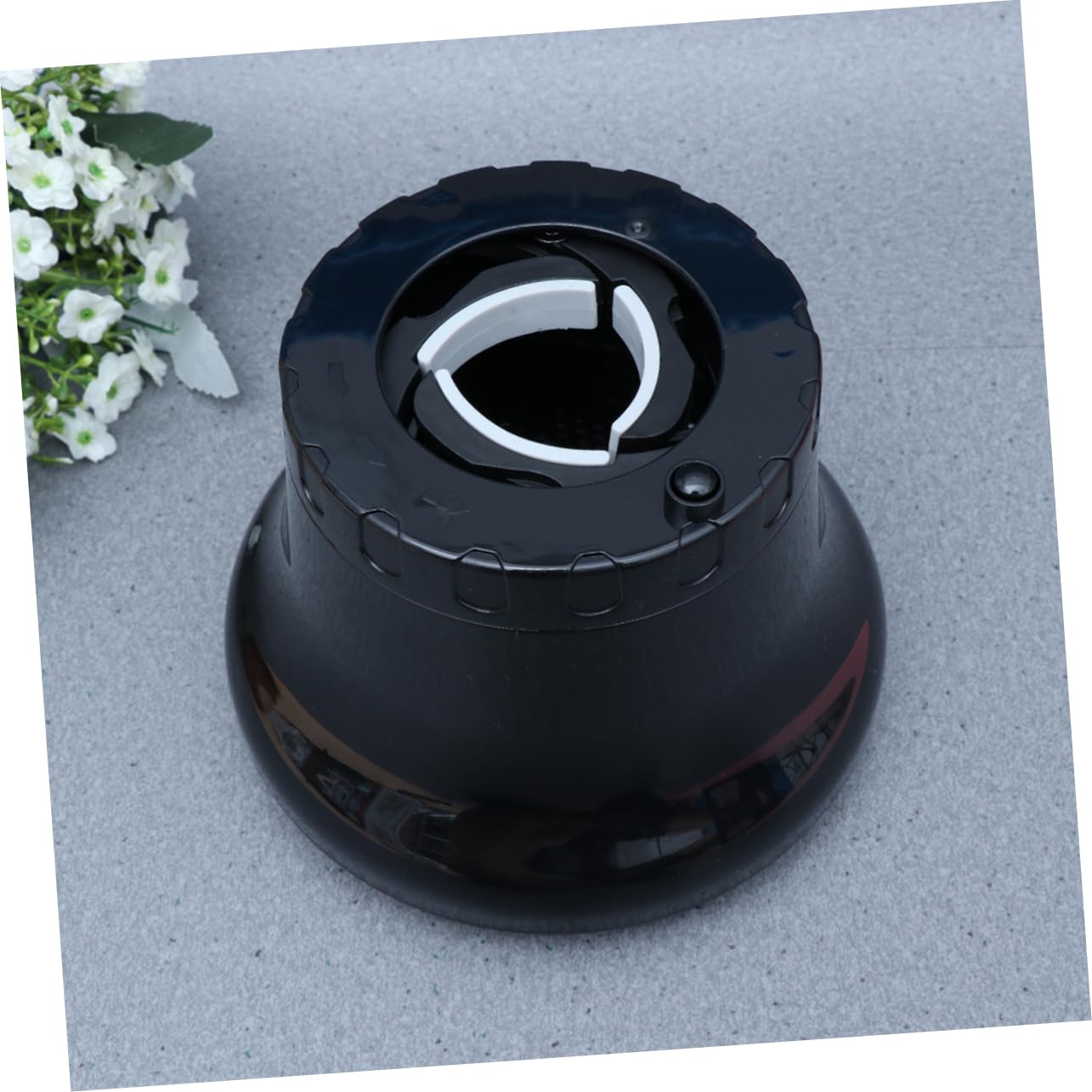 WOONEKY Professional Hair Dryer Diffuser Nozzle for Curly Straight Wavy Hair High Temperature Resistant Attachment for Quick Drying Frizz for Blow Dryers Black