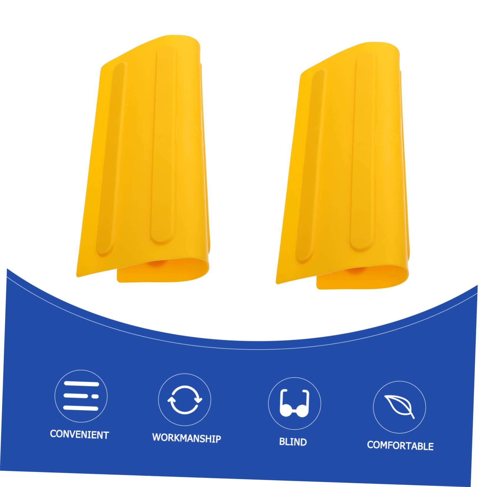 CHILDWEET Visually Impaired Floor Stickers 5pcs Tactile Paving Tiles PVC Blind Board