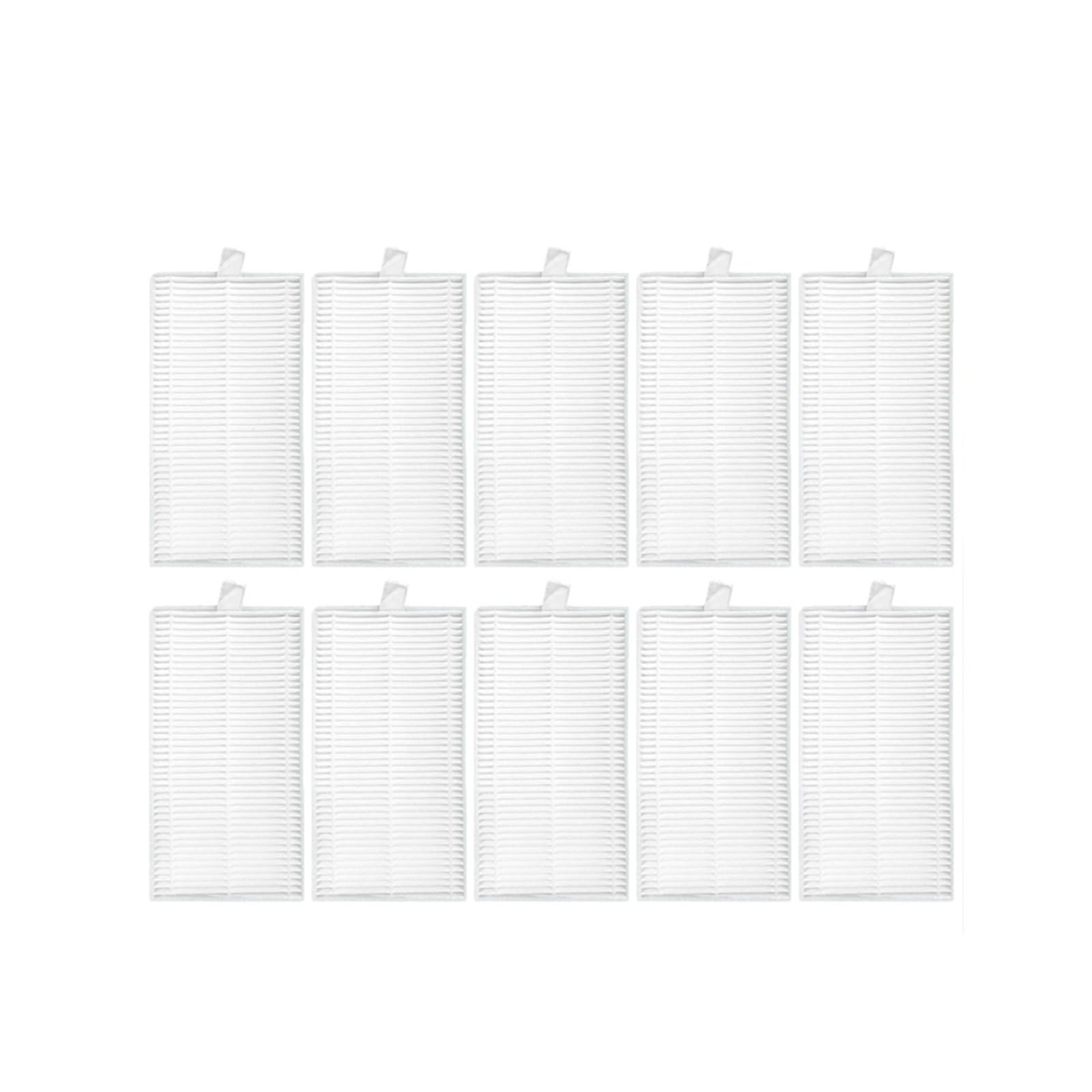 Lmrxofe 10 Filter Replacement Acssories Kit,Compatible With Ecovacs Deebot Y1 Plus Neo 2.0 Plus