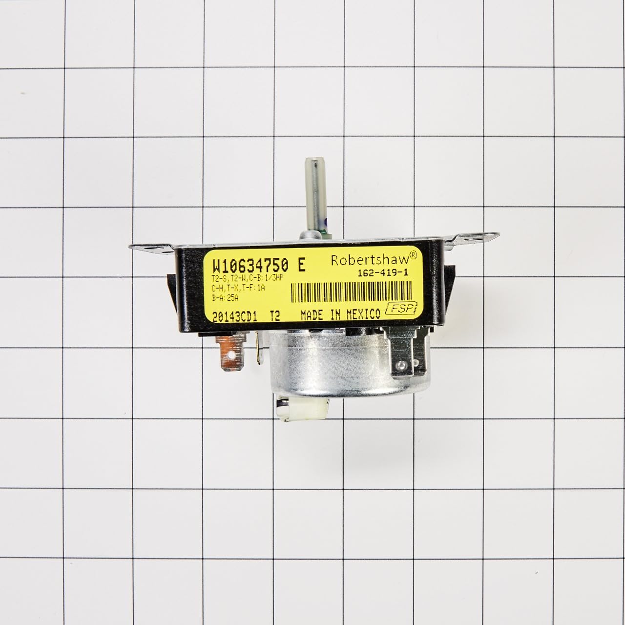 Whirlpool W10846428 Genuine OEM Dryer Timer Replacement Part - Replaces W10634750