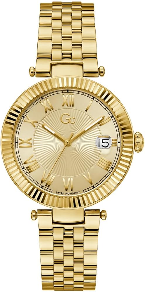 lady　0331 GC Analog Gold Dial Women's Watch-Flair Lady : Amazon.in: Watches