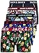 Produktbild JACK & JONES Herren Unterhosen 5er Set/Pack Sale Männer Marken Boxershorts Weiss schwarz blau grau Shorts Trunks 95% Baumwolle S M L XL XXL (S, 5er Pack Mix 1)
