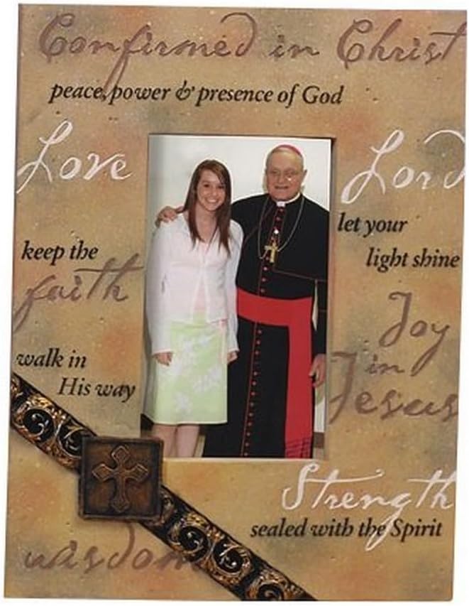 Abbey Gift (Abbey & CA Gift) 8"x6" Confirmation Boxed Wood Frame W/Easel