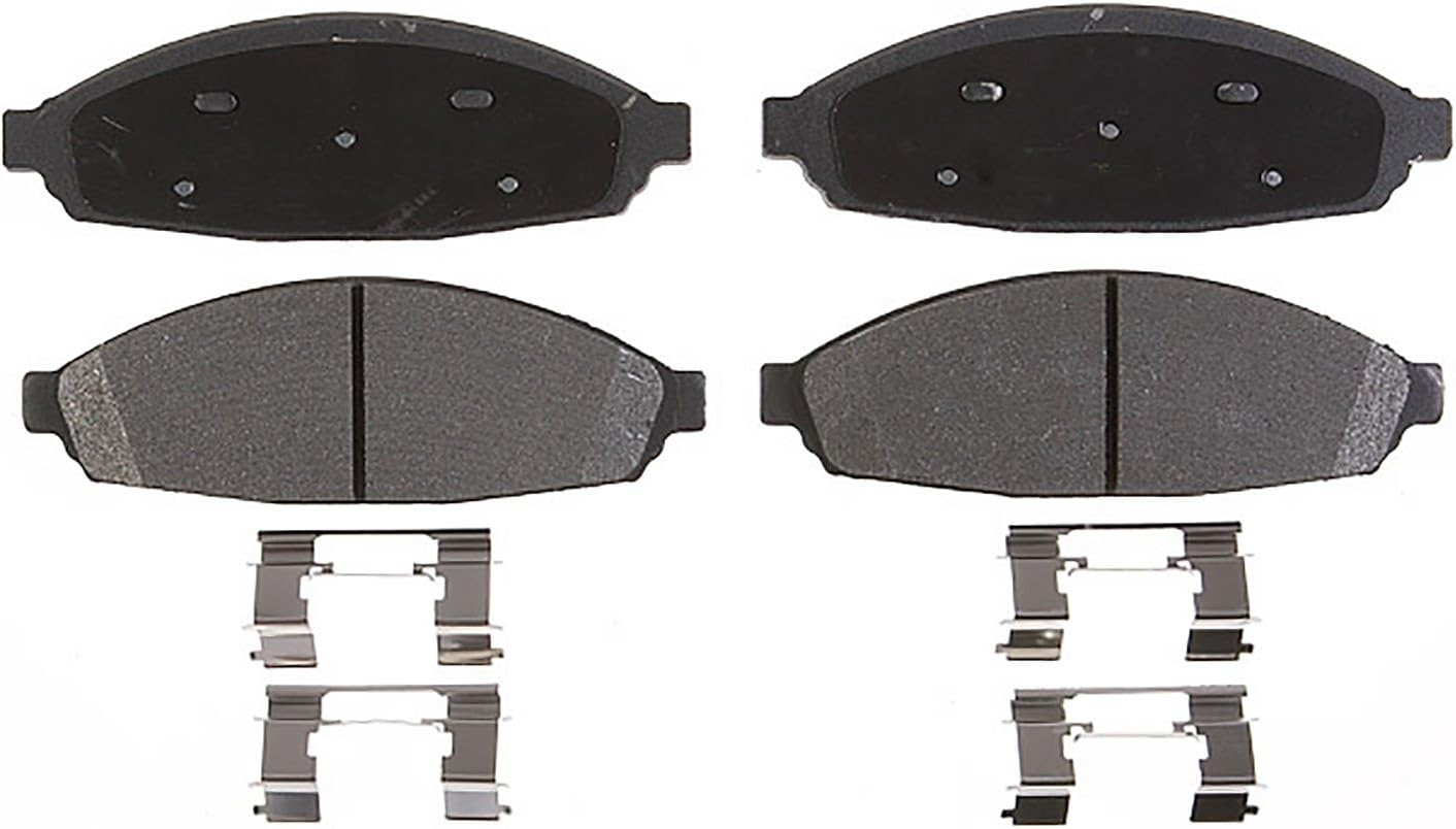 ACDelco Advantage 14D931CH Ceramic Front Disc Brake Pad Set