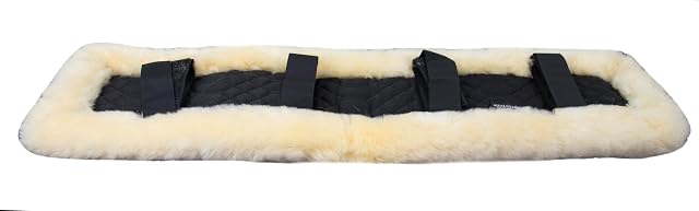 Foto 2 de 4 de ENGEL GERMANY Funda de piel de cordero para cinchuelo protector para cincha