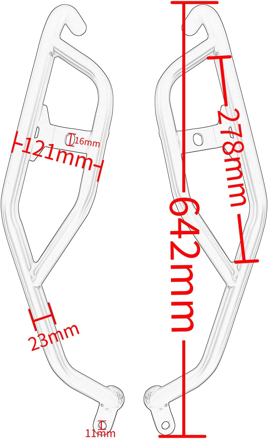 Motorcycle CB1000R Freeway Highway Crash Bar Engine Guard Bumper Stunt Cage Frame Falling Protector Fuel Tank Protection for H.onda CB 1000 R CB 1000R CB-1000-R 2018 2019 2020 2021 2022 2023