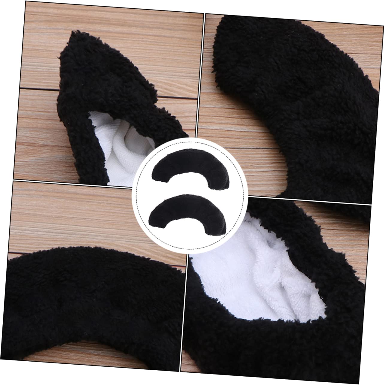 BESPORTBLE 3 Pares De Patines De Hielo Toalla para El Cabello para Niños Fundas De Cuchillas De Hockey Paños para Niños Monopatín para Niños Patines De Hockey sobre Hielo Fundas para