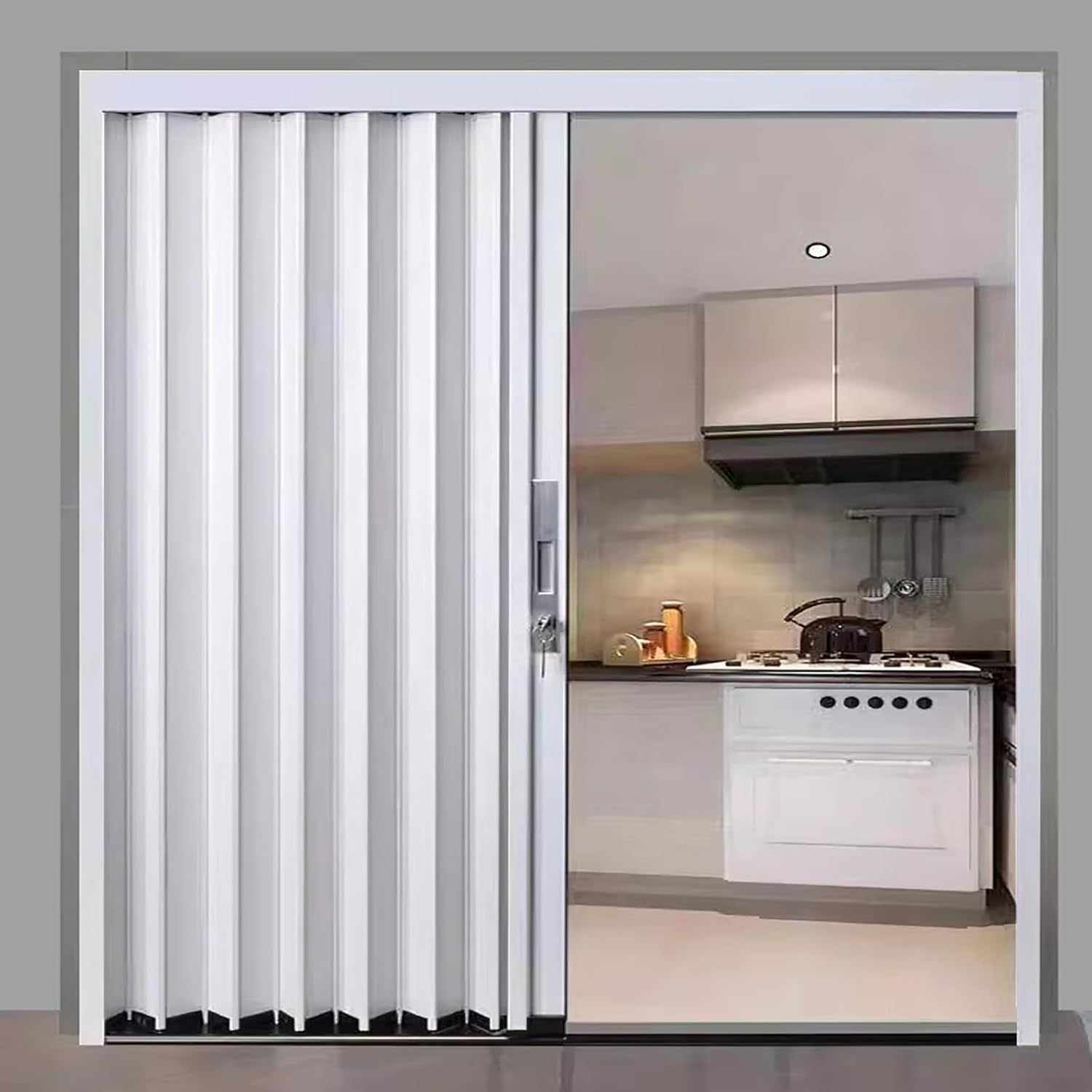 Kitchen Folding Sliding Invisible Door Partition, 20 24 28 32 33 34 36
