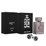 Club De Nuit Intense Limited Edition for Men Parfum Spray, 3.6 Ounce (with Cufflinks)