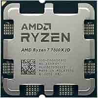 New AMD Ryzen 7 7800X3D 8-Core 16-Thread 120W AMD Radeon